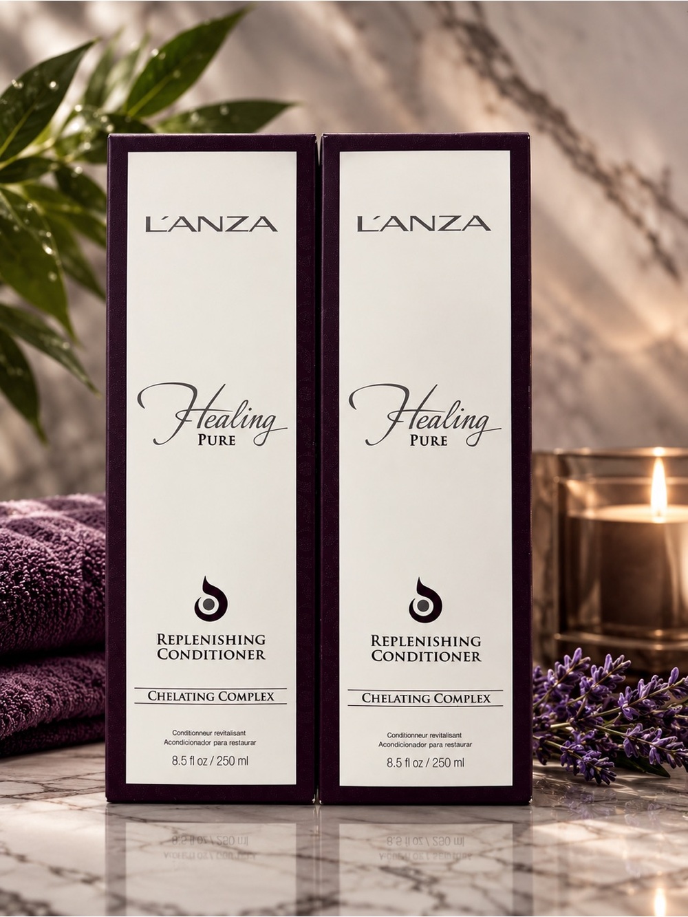 Healing Pure Replenishing Conditioner - White & Purple